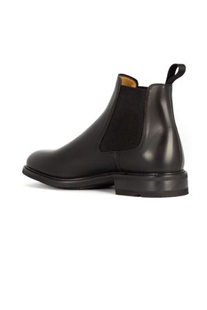 Black calfskin leather Chelsea boot BERWICK 1707 | 446CHATEAUBRIANDNEGRO